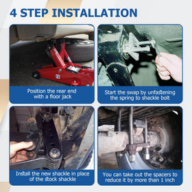 WFLNHB included high-strength hardware and fasteners for bolt-on, no-weld installation