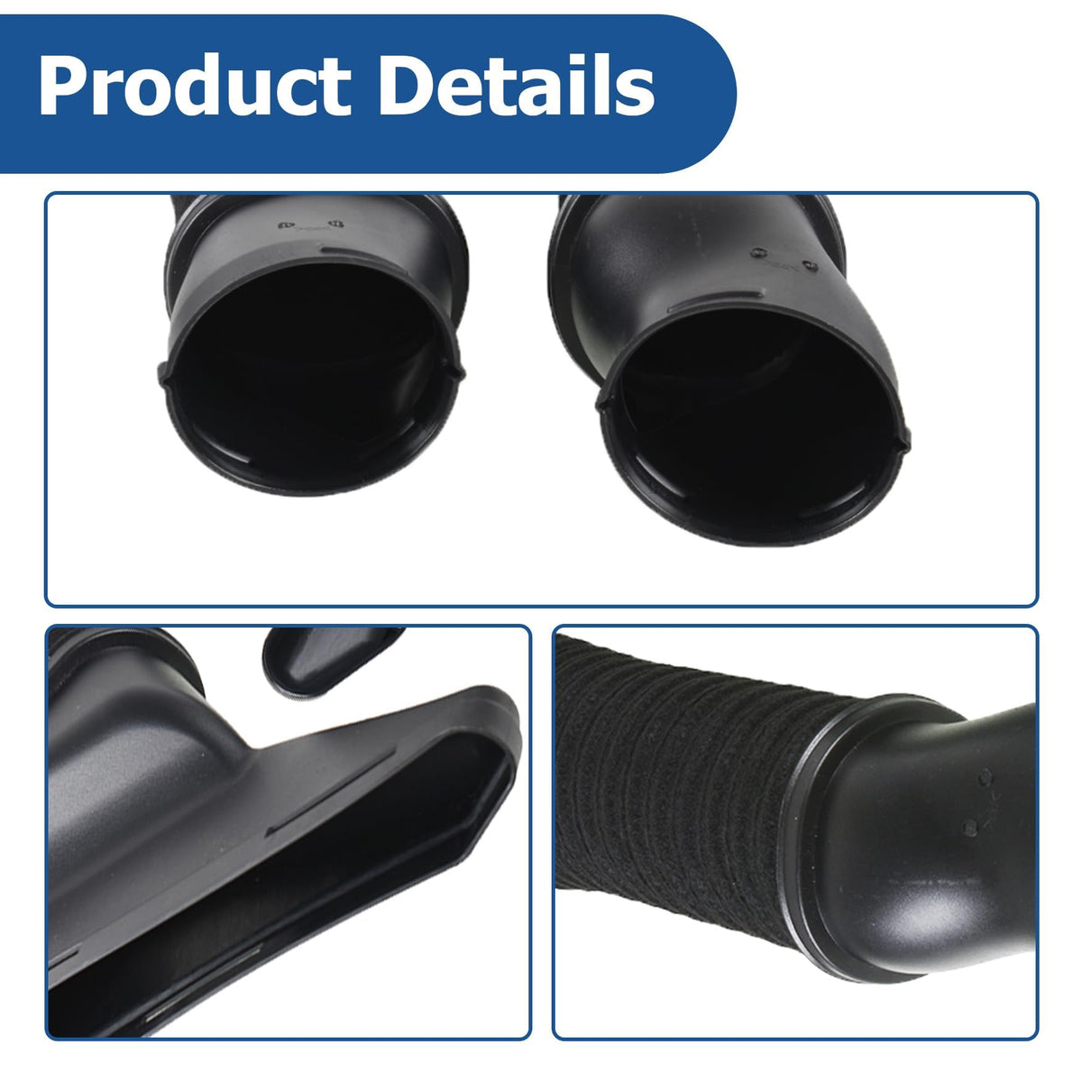 WFLNHB hoses installed under hood demonstrating direct-fit replacement