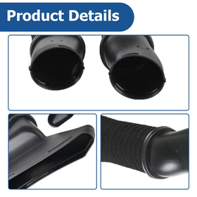 WFLNHB hoses installed under hood demonstrating direct-fit replacement
