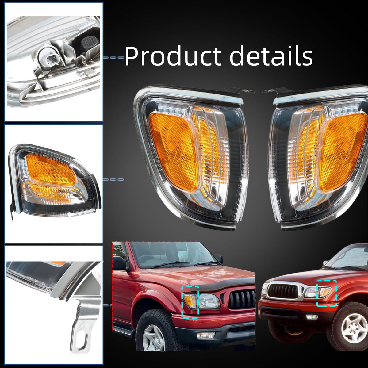 WFLNHB lens and housing side profile showing durable ABS construction and fit accuracy
