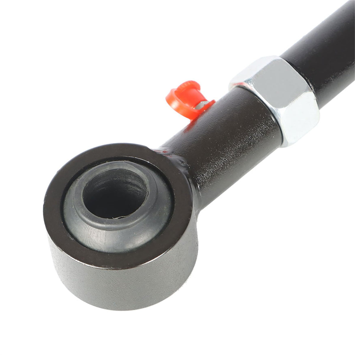 WFLNHB spherical bushing close-up illustrating 360-degree rotation and smooth articulation