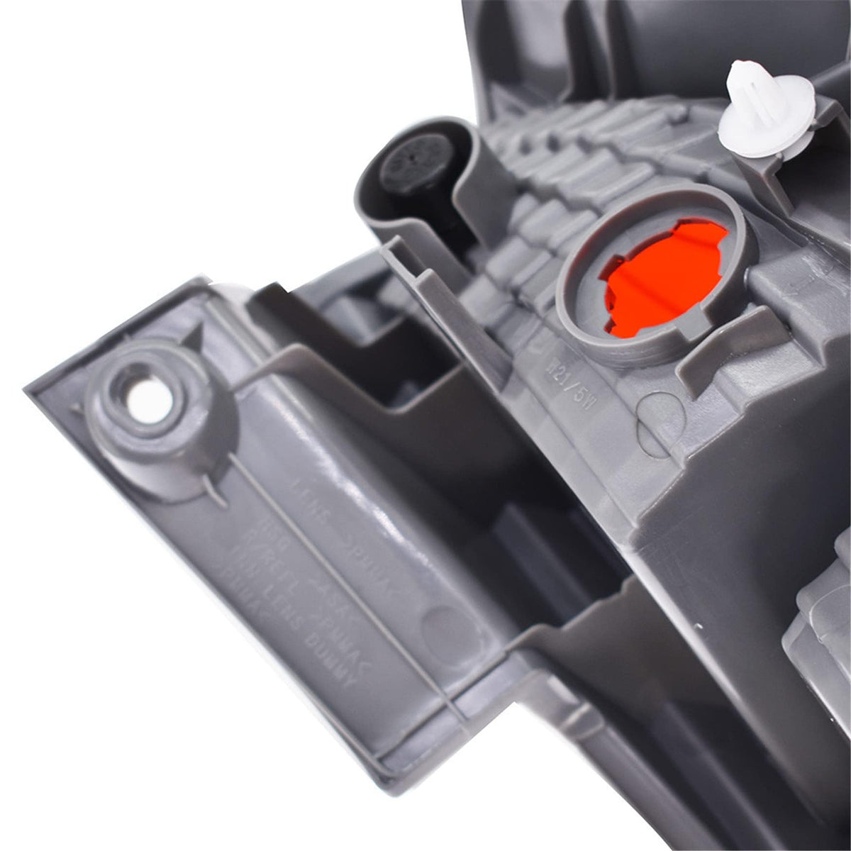 WFLNHB image of bulb sockets and harness connection demonstrating no wiring needed
