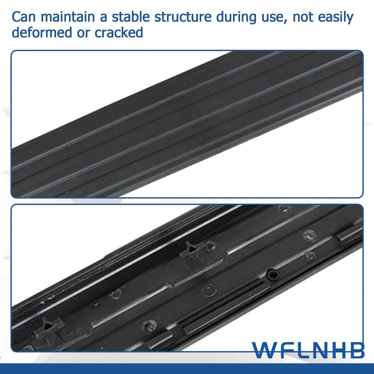 WFLNHB tailgate cap installed on F-150 demonstrating accurate OEM fit
