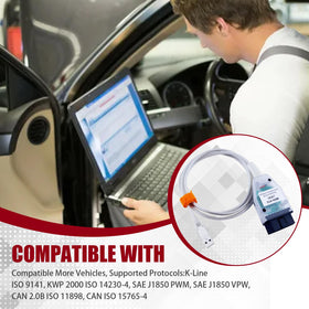 wfsulee Mini VCI close-up of cable assembly and materials for durable performance
