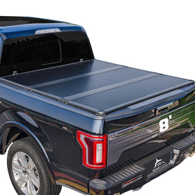 WHALEMOTOR front view installed on Silverado showing clean profile and bed protection