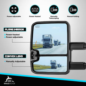 WHALEMOTOR heated glass closeup clearing moisture quickly to maintain clear view