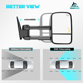 WHALEMOTOR LED turn signal illuminated improving driver communication