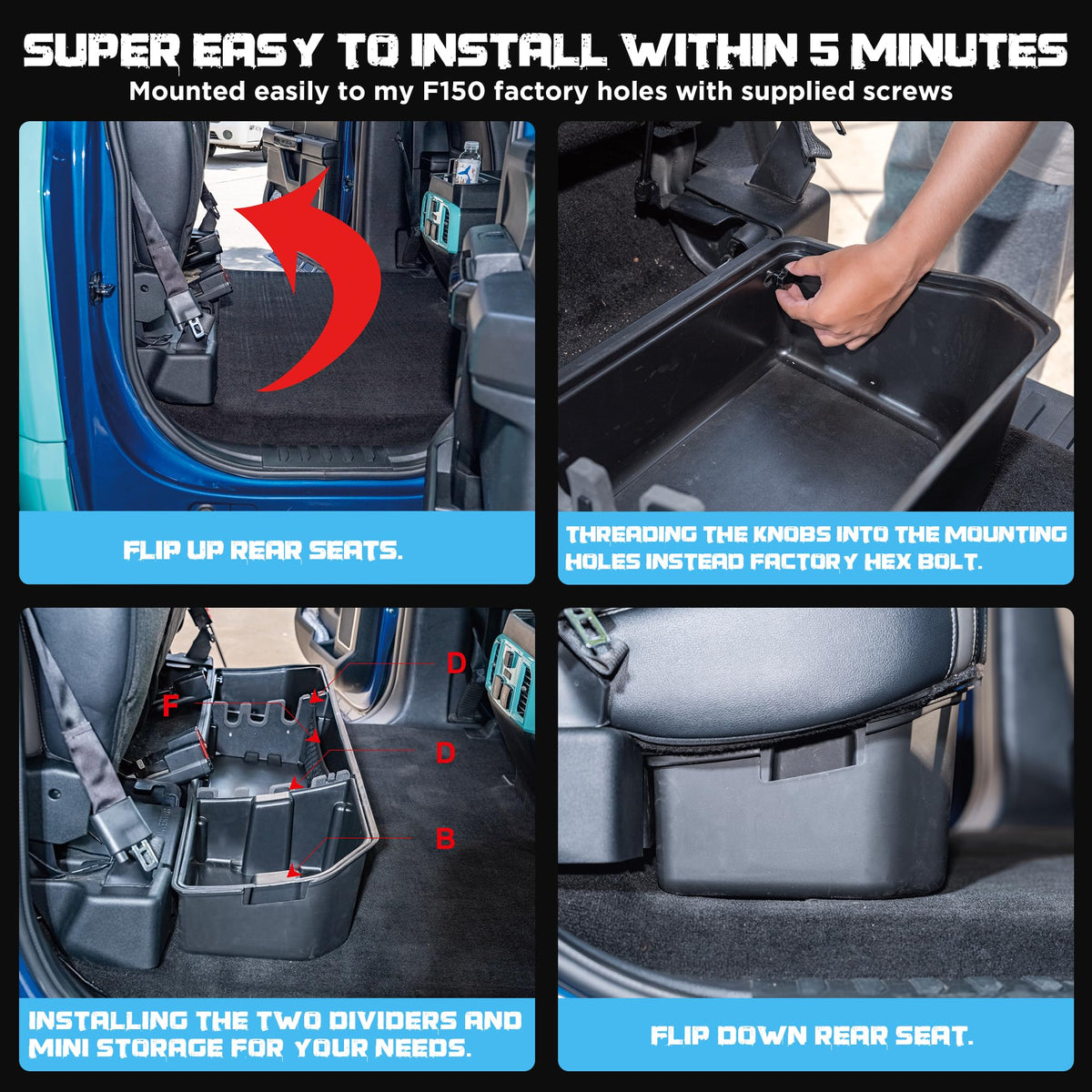 WHALEMOTOR side profile mounted in truck proving secure fitment benefit