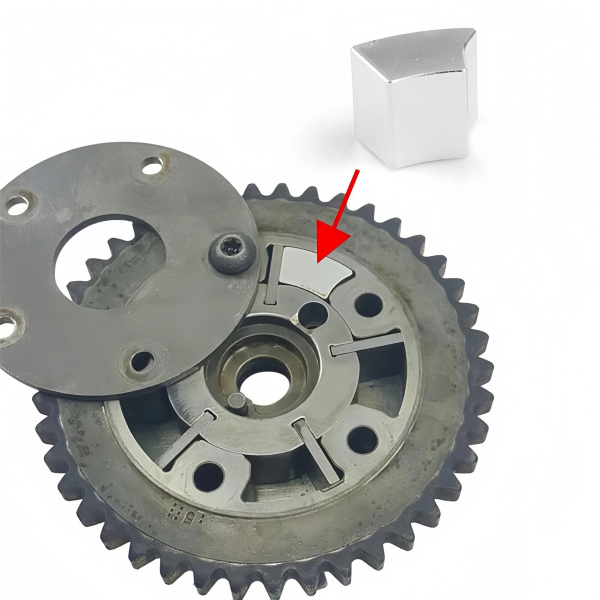 whcusmm installer fitting lock on engine demonstrates straightforward bolt-on benefit