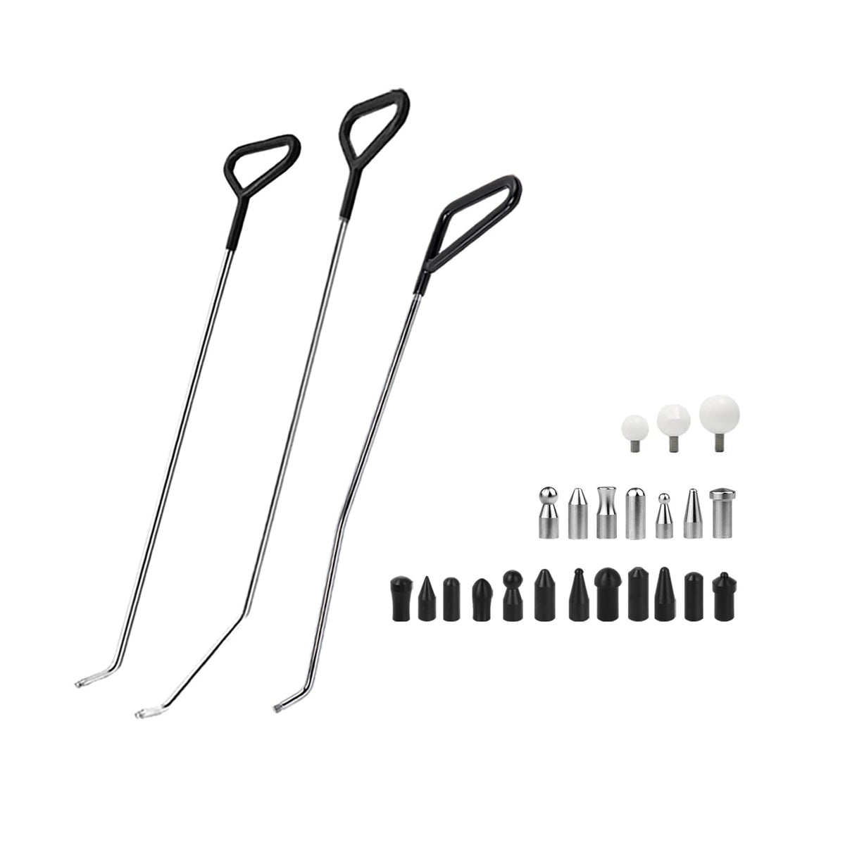 WHDZ rods kit front layout showing all parts, clear organization and quick selection
