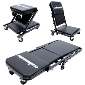 WheelX front view folded for compact storage and portability benefit