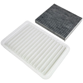 WHEELZEN cabin filter closeup showing activated carbon media to reduce odors