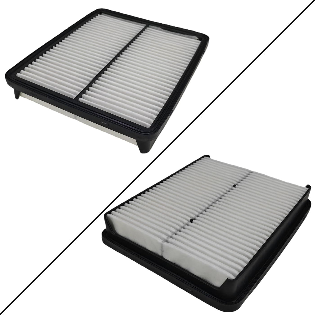 WHEELZEN cabin air filter activated carbon layer detail showing odor and particulate control