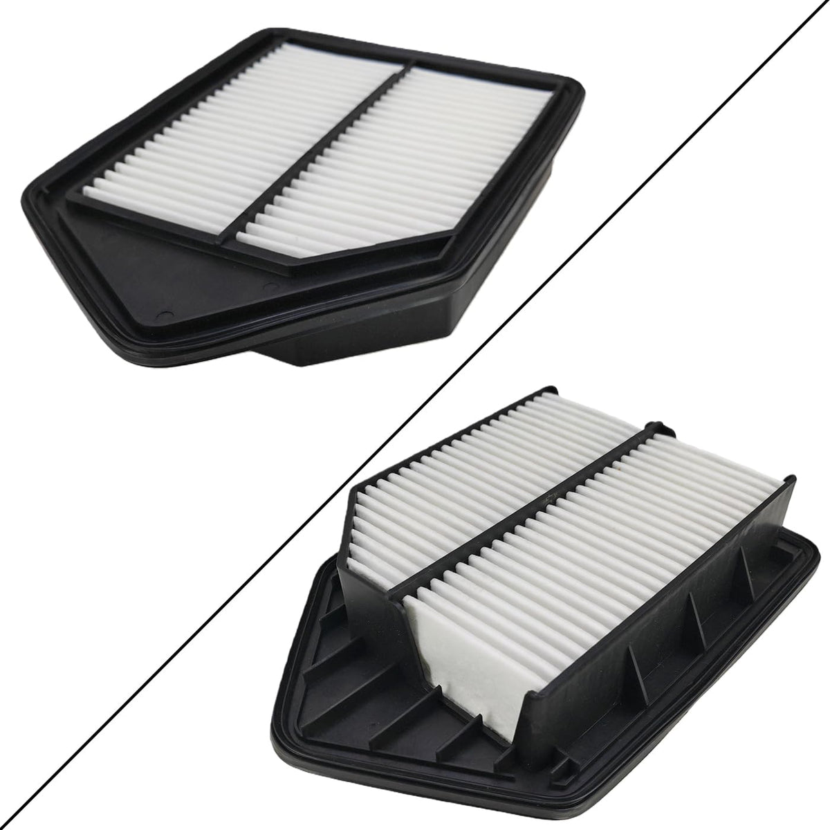 WHEELZEN close-up of cabin filter activated carbon layer for odor reduction