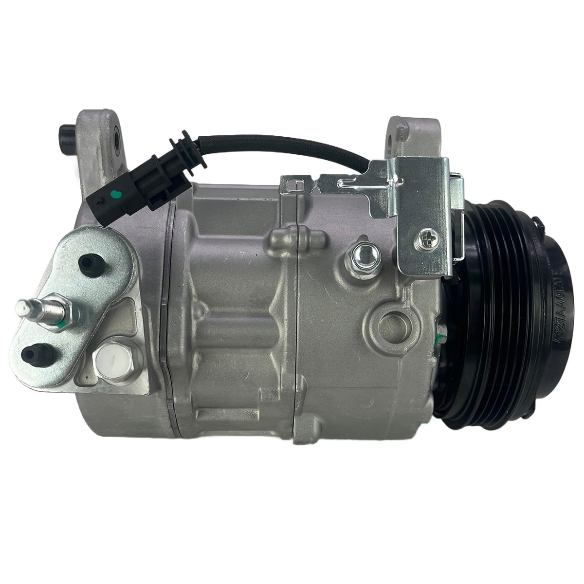 WHEELZEN compressor installed in engine bay demonstrating direct-fit installation