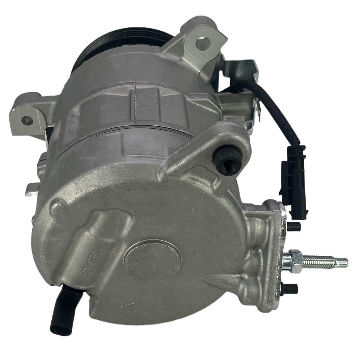 WHEELZEN compressor mounting points detail illustrating OEM-aligned bolt locations
