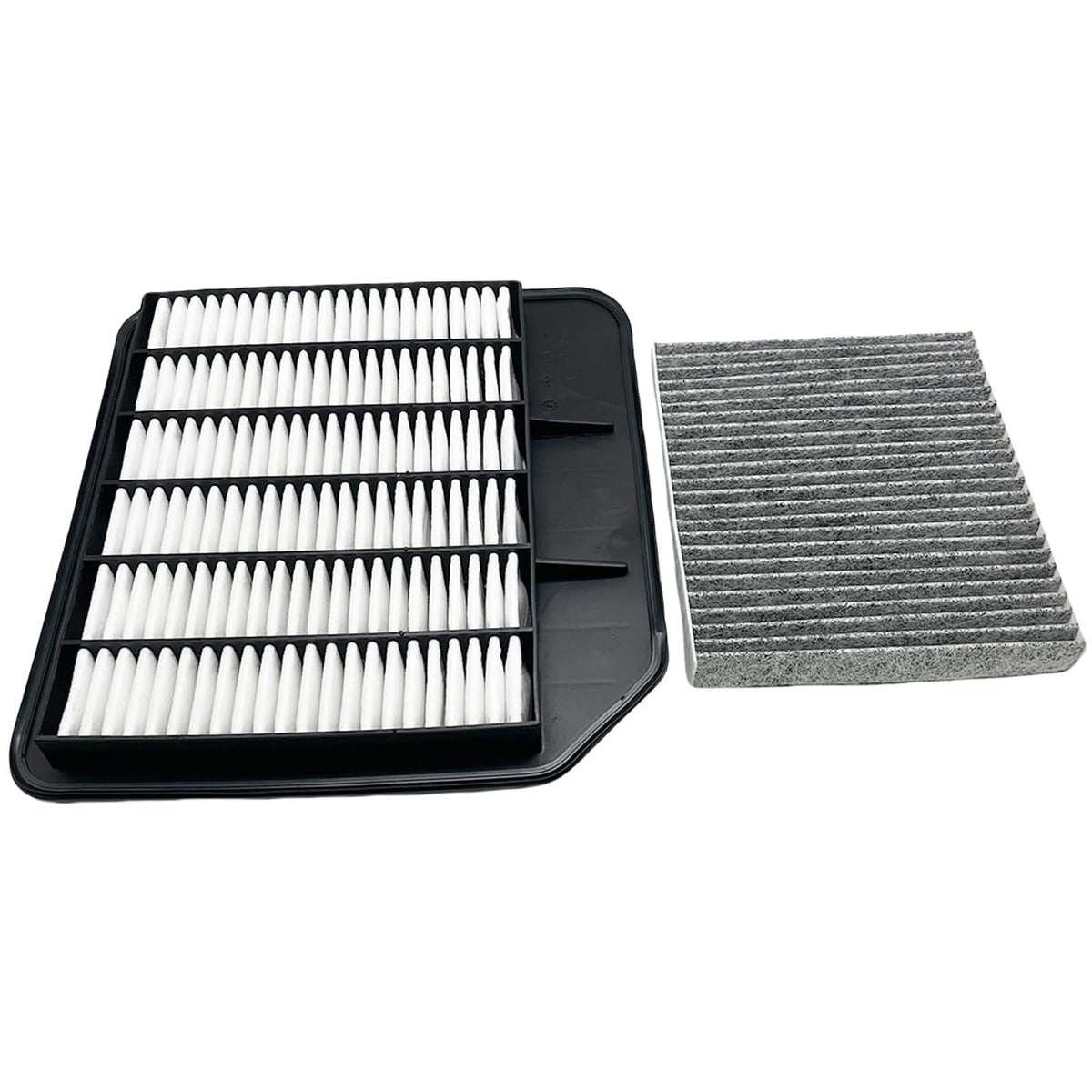 WHEELZEN engine filter pleated media close-up, shows dust-trapping efficiency