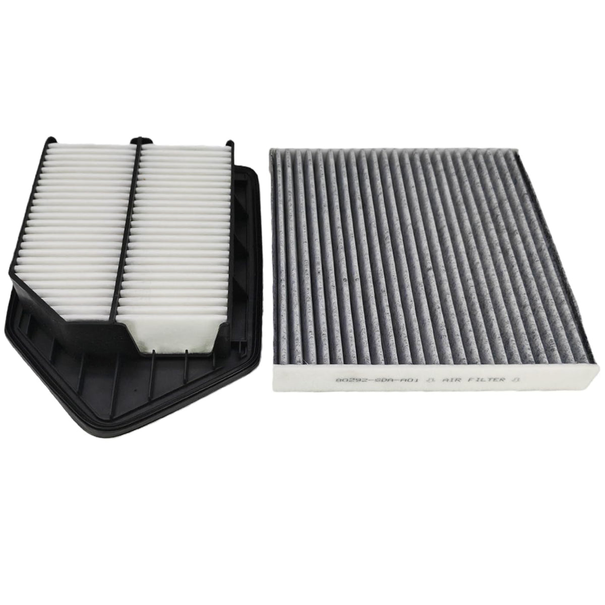 WHEELZEN close-up of engine filter pleated media for improved particle protection