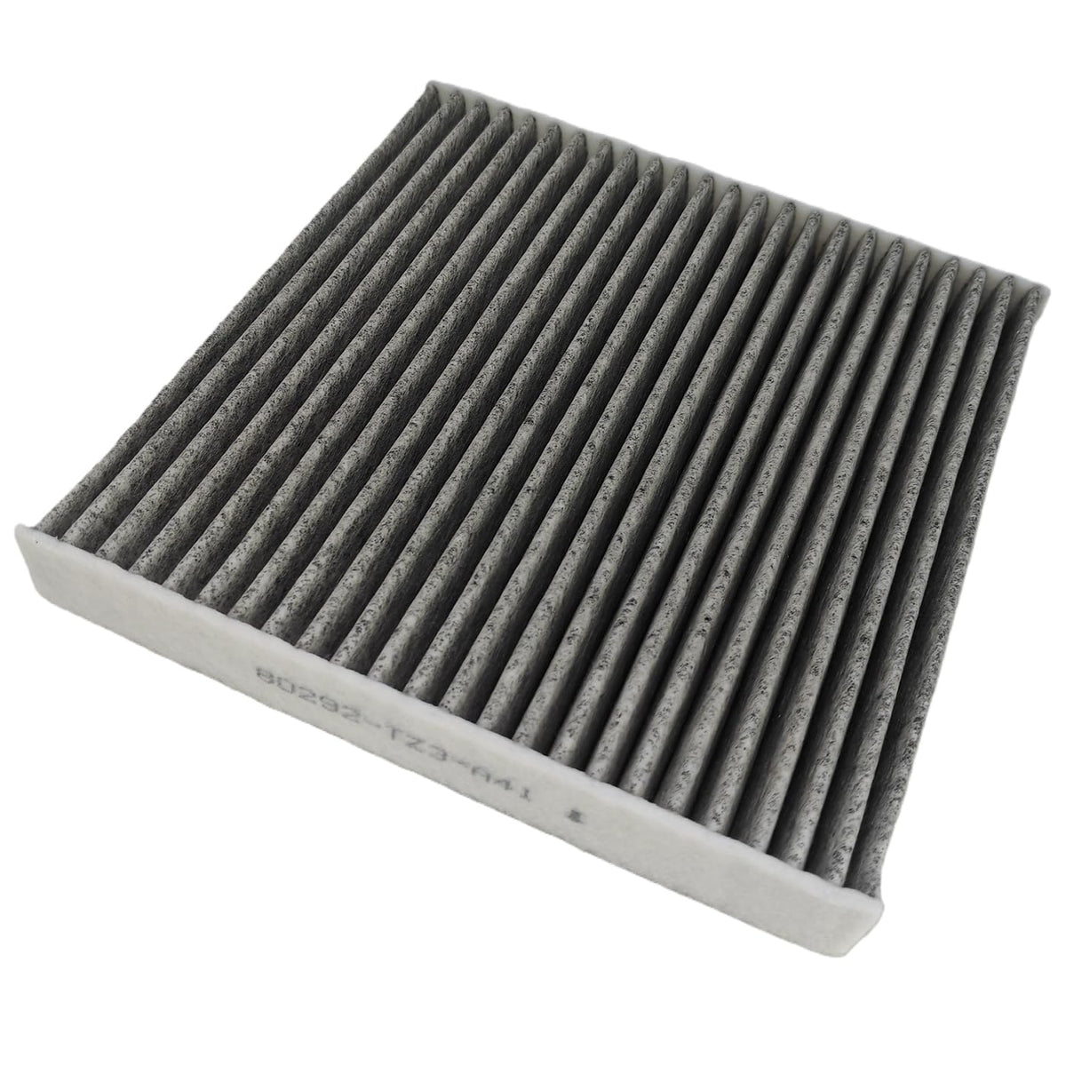 WHEELZEN cabin air filter close-up showing clean filtration benefit