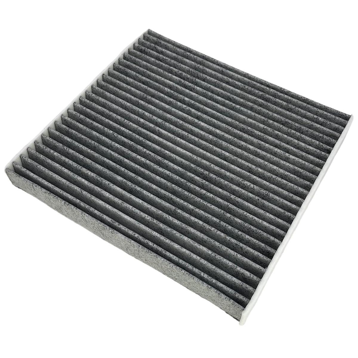 WHEELZEN filters next to ruler demonstrating correct size for direct-fit replacement