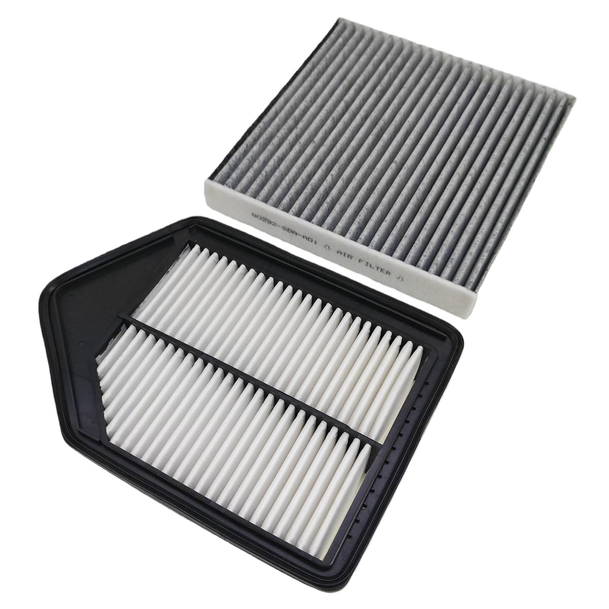 WHEELZEN front view of engine and cabin filter kit showing compatibility and quality