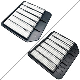 WHEELZEN engine filter installed under hood, helps protect intake components