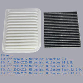 WHEELZEN filters in front of Mitsubishi Outlander vehicle, restores fresh air