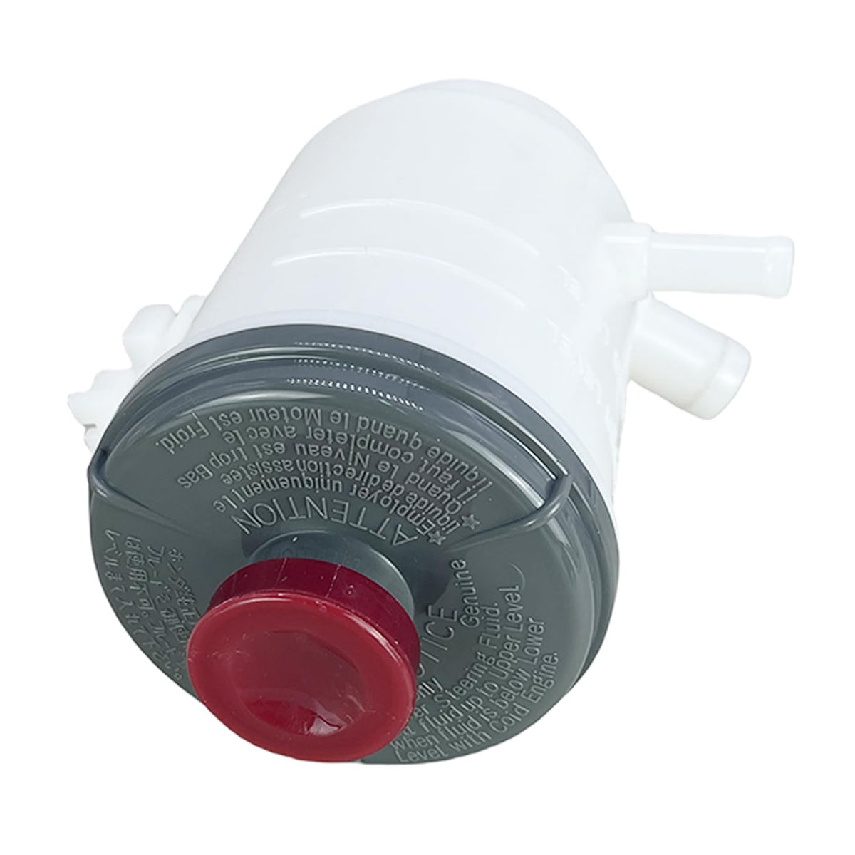 WHEELZEN hose connection detail showing secure port and clamp area benefit