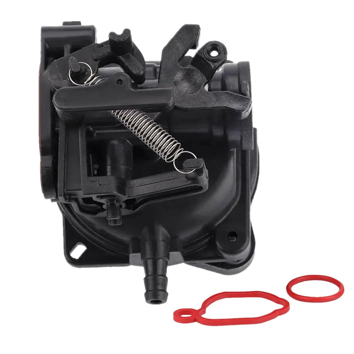 WHFZN carburetor gasket and mounting holes view demonstrating correct alignment