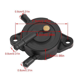 WHFZN fuel pump side connection detail showing inlet outlet clarity and fit