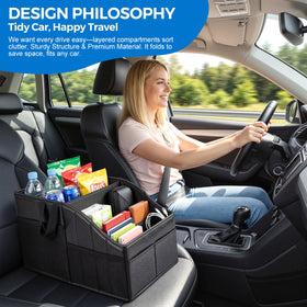 WHHMK used on a family road trip keeping kids' essentials within reach