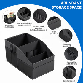 WHHMK installed between front seats providing clutter-free cabin benefit