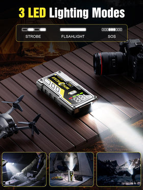 WHZOHCAR LED flashlight modes for emergency illumination benefit