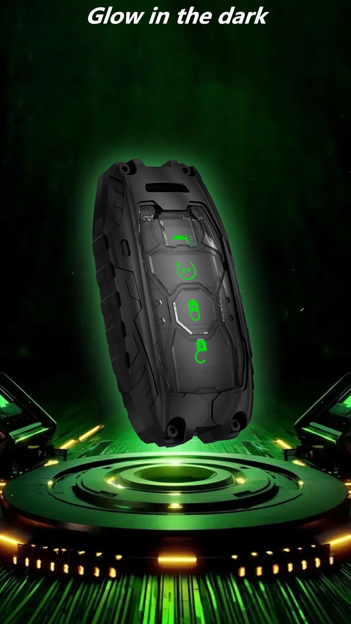 WiCuaSix back view showing precise cutouts that preserve sensors