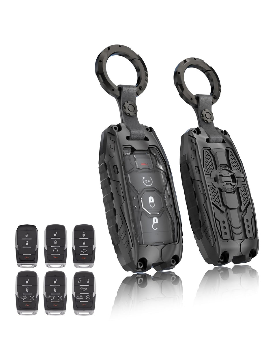 WiCuaSix front view of key fob cover showing refined protection and style