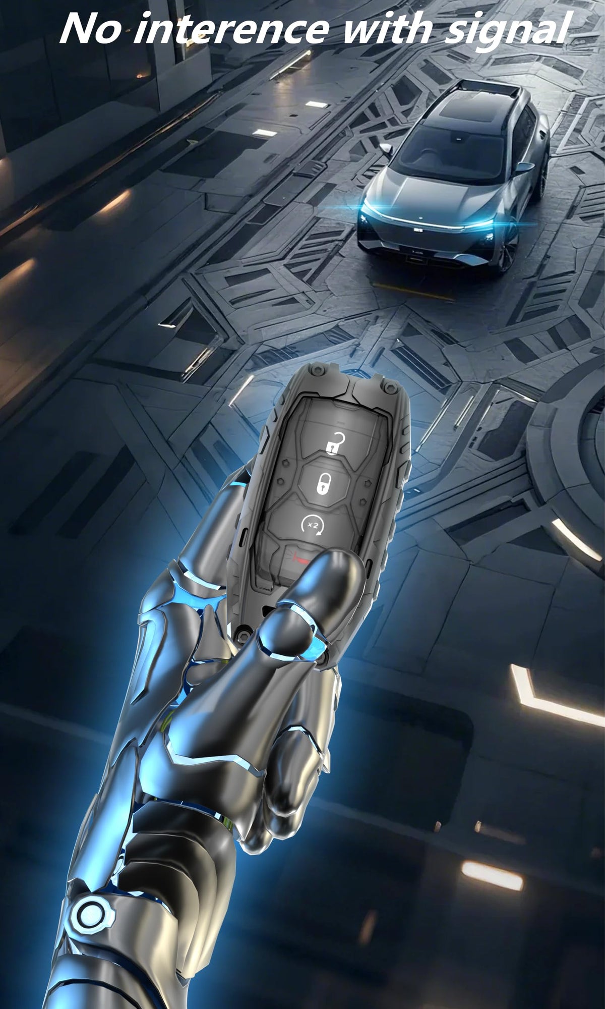WiCuaSix installed on RAM smart key in hand for secure handling benefit