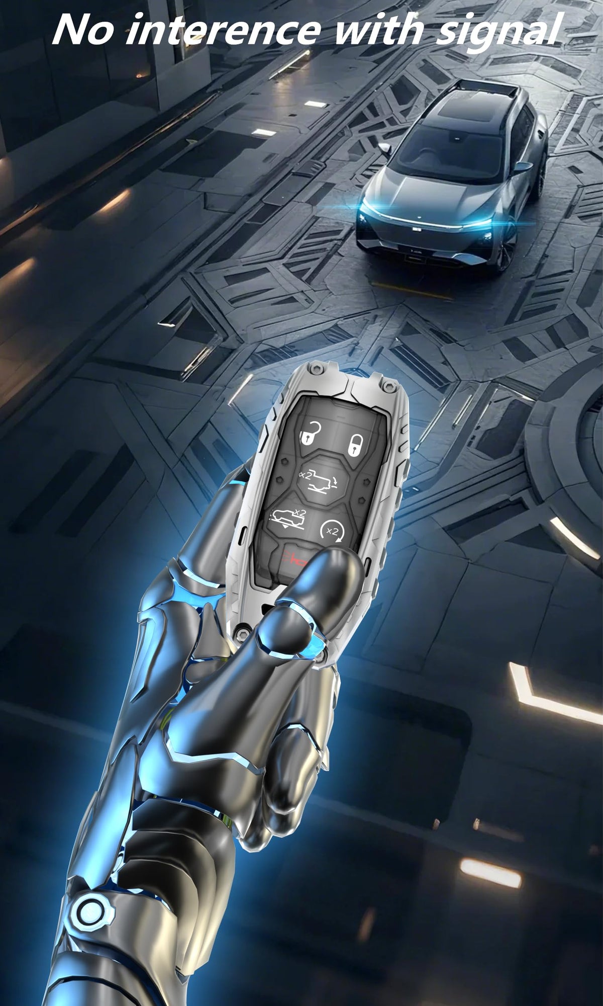 WiCuaSix installed on RAM key in hand demonstrating solid hand feel
