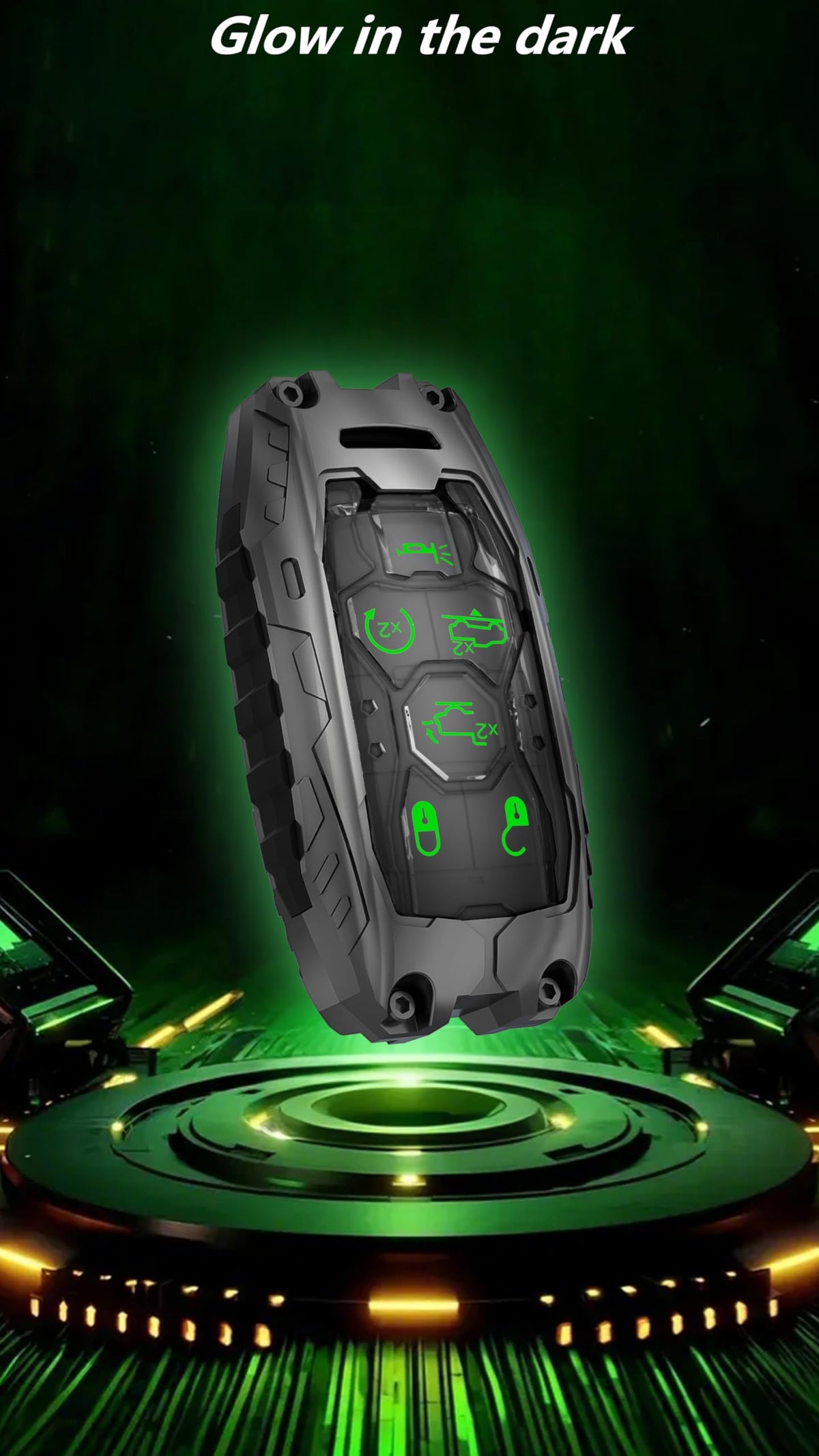 WiCuaSix keychain and screwdriver included for easy installation and mounting