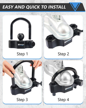 Widesco adjustable ratchet mechanism showing easy hand-tightening