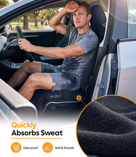 Wigoo close-up of microfiber texture shows high absorbency benefit