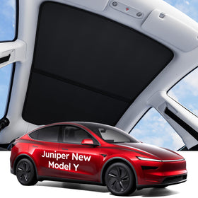 Wigoo front roof sunshade installed showing precise fit and reduced glare