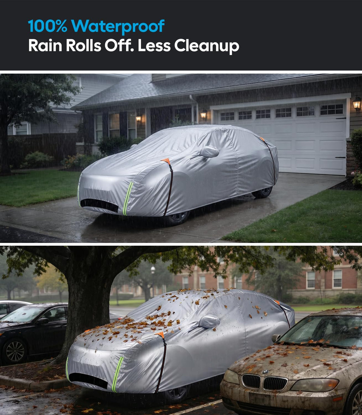 Wigoo full side profile following Tesla Model 3 contours