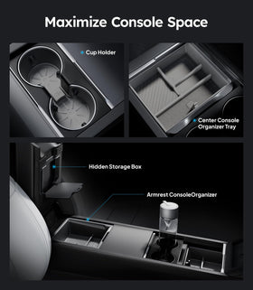 Wigoo hidden magnetic compartment open for secure small-item storage benefit