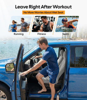 Wigoo installed in car showing non-slip fit during everyday use