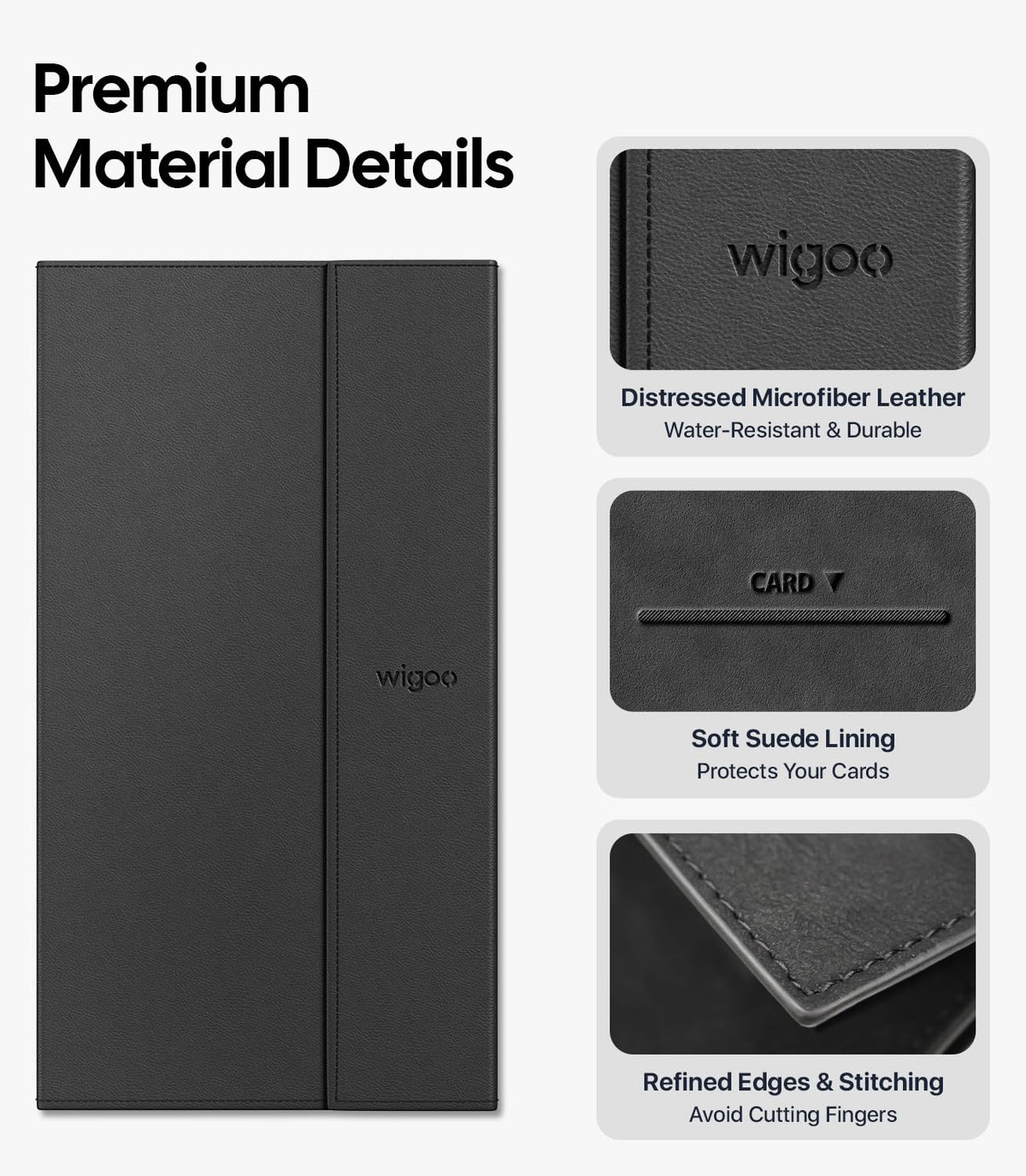 Wigoo in glove compartment illustrating slim fit and space-saving benefit