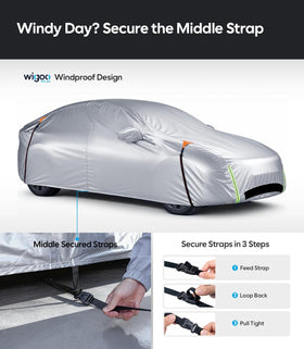 Wigoo ventilation panel allowing heat escape and airflow