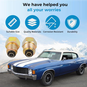 WIKIBB Viton O-rings included for heat resistant, leak-free sealing