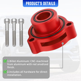 WIKIBB adapter with included hardware laid out for straightforward bolt-on assembly