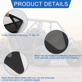 WIKIBB installed on off-road Polaris RZR demonstrating dust protection