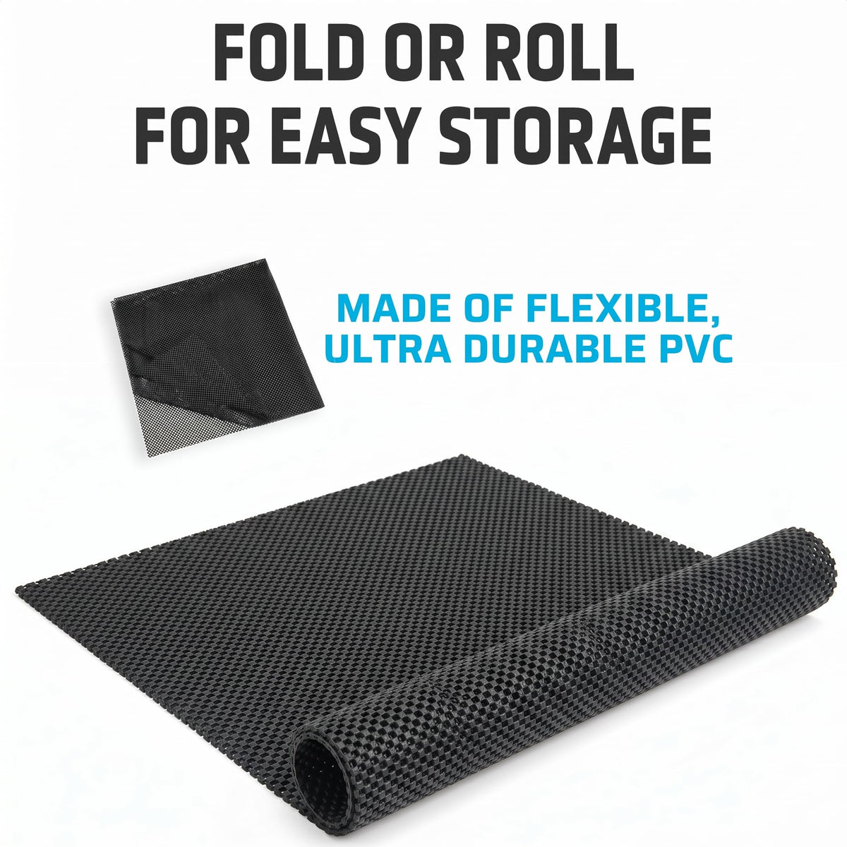 Wild Xplorer mat beside surfboard showing scale and generous dimensions